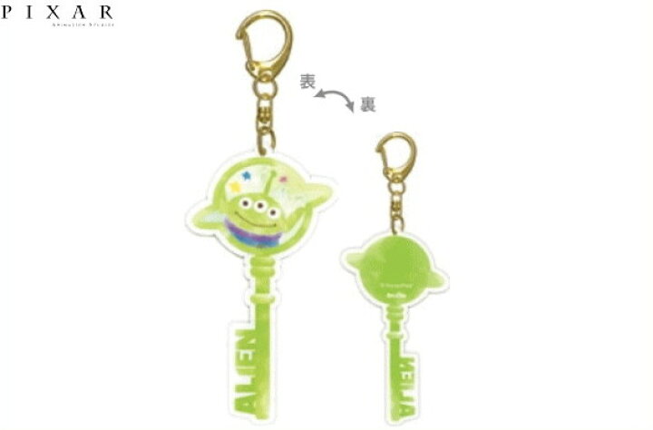 楽天市場】【ピクサーキャラクター】鍵型アクリルキーホルダー 