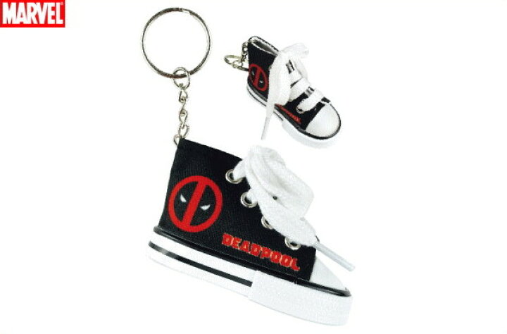 楽天市場 マーベルキャラクター スニーカーキーリング デッドプール Marvel ヒーロー アニメ マーベル コミック アメコメ キーチェーン キーホルダー グッズ 映画 かわいい ａｏｉデパート