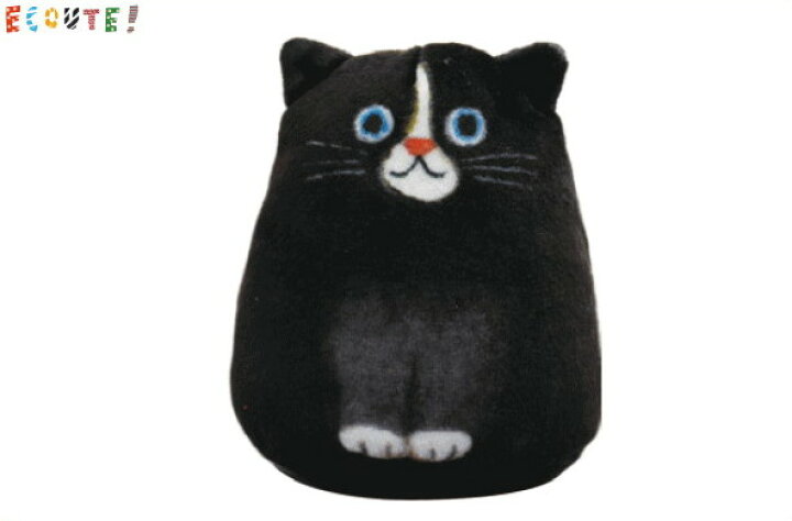 楽天市場 Ecoute エクート ぬいぐるみ くろ おもちゃ ヌイグルミ ねこ ネコ 猫 マリーニ モンティーニ コレクション イラスト Minette ミネット ａｏｉデパート