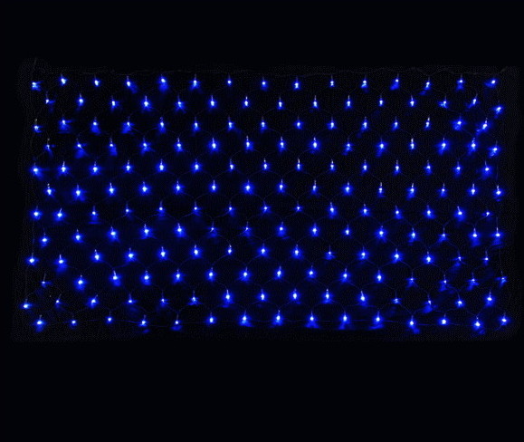 LED ライト ネットライト LEDネットライト2C 使い勝手の良い ブルー 青 180球 イルミネーション 大人気 超光 面 人気ブランド多数対象 省エネ クリスマス 装飾 工事 美しい ネット 輝き 均等 簡単 電飾