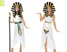 レディ　クレオパトラCLEOPATRA　エジプト　キャラクター　女王　キャラ　仮装　衣装　コスプレ　コスチューム　ハロウィン　パーティ　イベント　今年のハロウィンはかわいい衣装でかっこよく着こなし 目立っちゃおう