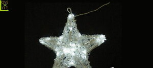 LED���`�[�t�@20 �@LED�@�N���X�^���X�^�[30cm�@S�@���@�X�^�[�@�F�X�ȃT�C�Y�̃N���X�^���X�^�[�ŉ��s���̂��鉉�o���ǂ�����2012�N�V��@�y���������z�@��l�C�@�C���~�l�[�V�����@�N���X
