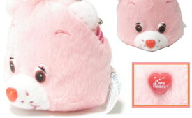 ケアベア　フェイスコインパース　財布（ウォレット）ケース　コインケース　キーホルダーにも♪まんまるなベアの顔がとってもCUTE！ピンクのベアは一番人気です♪