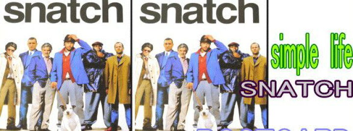 楽天市場】【送料無料】 ブラッド・ピット snatch ブラピ ポストカード 