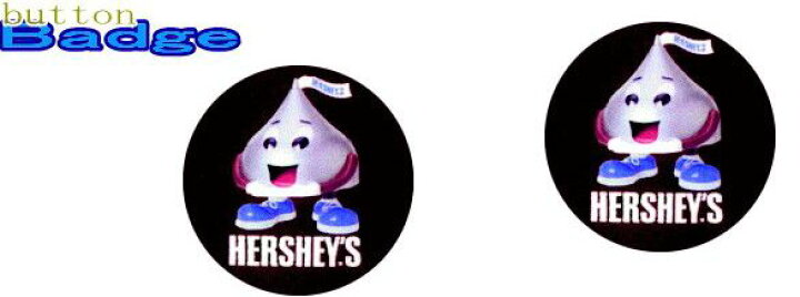 楽天市場 キスチョコ Hershey S 人気の缶バッジを大量投入 服やバック カバンなどをリメイクしちゃいましょう なつかしいキャラクターや海外の メーカー お気に入りを見つけてください 缶 バッチ バッジ ａｏｉデパート