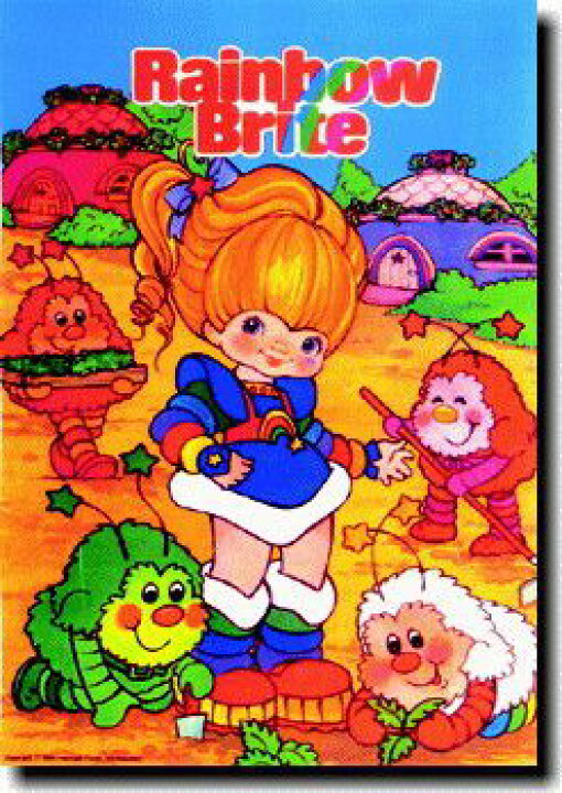 楽天市場】レインボーブライト【Rainbow Brite】ポスター！アメリカ 