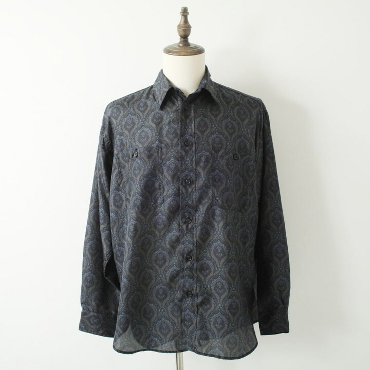 楽天市場】marka マーカ 8匁シルク羽二重 シルクオープンカラーシャツ  