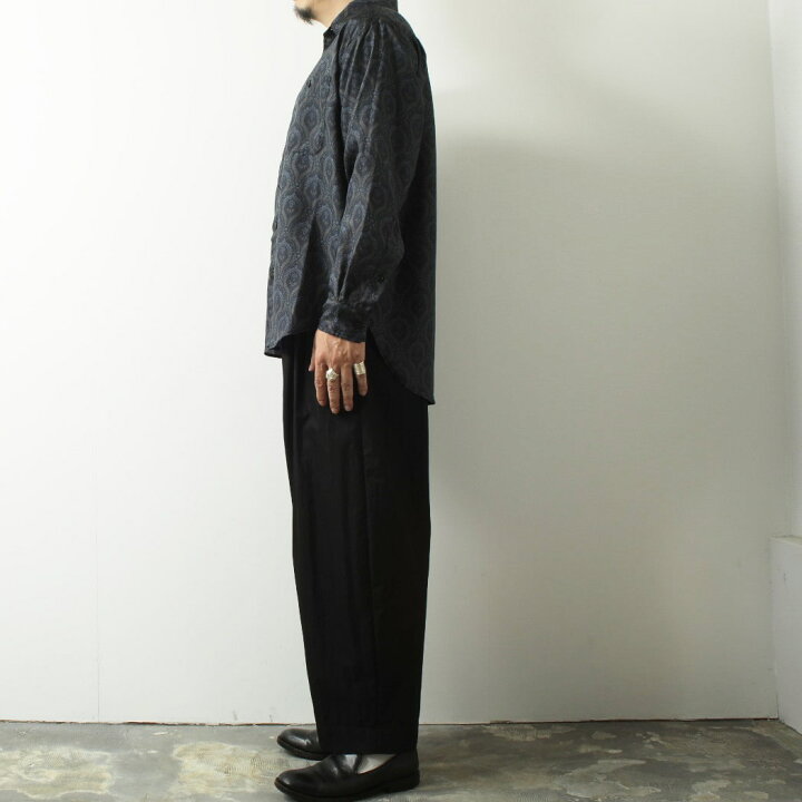 楽天市場】marka マーカ 8匁シルク羽二重 シルクオープンカラーシャツ  