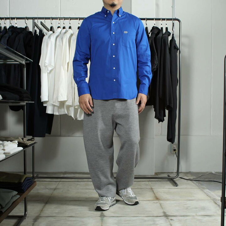 楽天市場】SCYE サイ ボタンダウンシャツ FINX Cotton Oxford B.D 