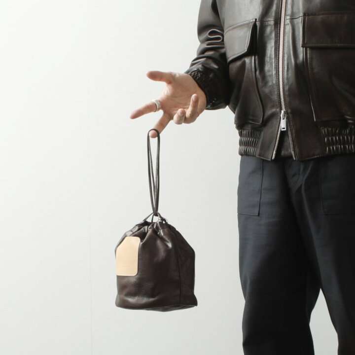 楽天市場】SCYE サイ ソフトレザードローストリングバッグ Leather 