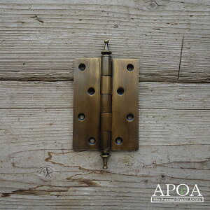 蝶番 真鍮 V.021 DIY 金物 開き戸