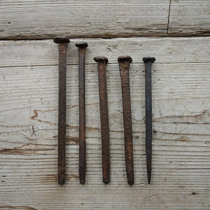 楽天市場 古い釘 くさび 楔 五寸釘 5寸釘 イギリス製 １本 アンティーク 工具 道具 インダストリア Apoa