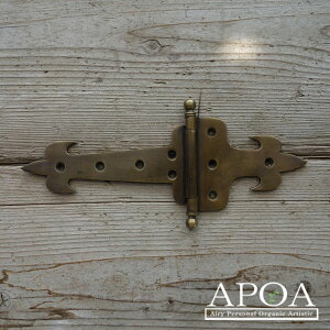 蝶番 真鍮 V.045 DIY 金物 開き戸