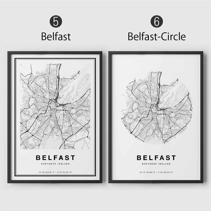 楽天市場 ポスター 北欧 おしゃれ インテリア A1 B1 アートパネル City Maps Europe Eu ヨーロッパ アート 地図 都市 モノクロ モノトーン 白黒 モダン シンプル 北欧ポスター 生地の店applegreen