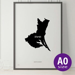 |X^[ k  CeA A0 - JAPAN MAP POSTER -  A[g n} s{ CeA mN mg[  _ Vv