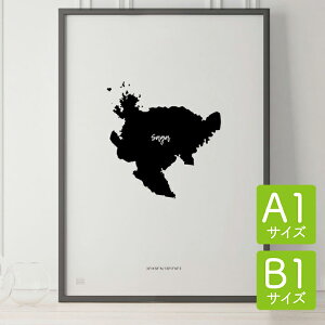 _SUPER SALEz^|X^[ k  CeA A1 B1 - JAPAN MAP POSTER -  A[g n} s{ CeA mN mg[  _ Vv