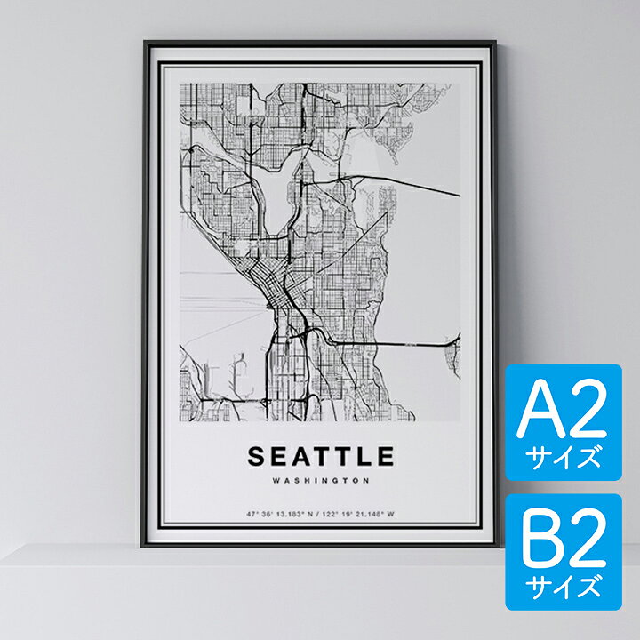 楽天市場 ポスター 北欧 おしゃれ インテリア B2 アートパネル City Maps Seattle アメリカ シアトル アート 地図 都市 モノクロ モノトーン 白黒 モダン シンプル 北欧ポスター 生地の店applegreen 楽天市場 ポスター 北欧 おしゃれ インテリア B2 アートパネル City Maps Seattle アメリカ シアトル アート 地図 都市 モノクロ モノトーン 白黒 モダン シンプル 北欧ポスター 生地の店applegreen