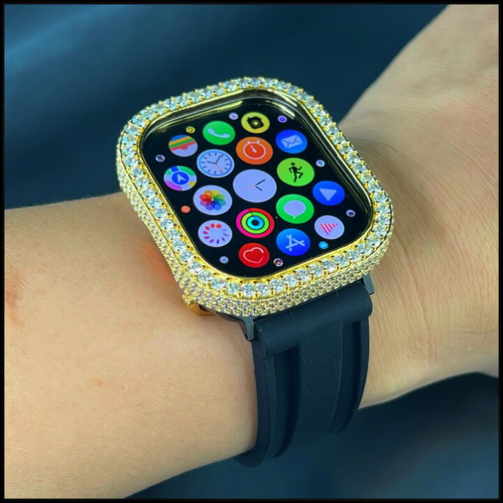 楽天市場】ゴールド 49mm ウルトラ ULTRA アップルウォッチ type01 CZ  