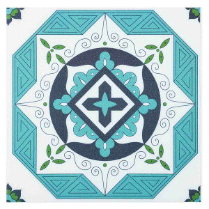 ウォール ステッカー 壁紙シール タイル シール 5枚セット 20×20cm カッティングシート 防水 おしゃれ はがせる DIY キッチン 洗面所 モロッカンタイル モザイクタイル DIYタイルシート 接着剤