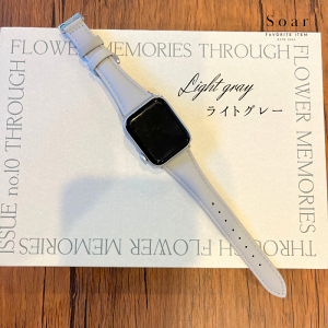 �y�A�t�^�[SALE�zSoar �\�A �A�b�v���E�H�b�`�o���h�y38mm/40mm/41mm/42mm�z�Ή� Belle �x�� GL-AWB008 ���U�[�� �S�[���h�o�b�N�� ���݂� ������ ���킢�� �t�F�~�j�� �x���g �o���h ���f�B�[�X �A�b�v