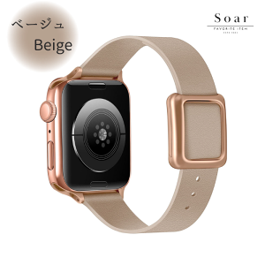 Soar \A AbvEHb`ohy38mm/40mm/41mm/42mmzΉ Luna i GL-AWB001  킢 tF~j rv v xg oh fB[X X}[gEHb` v[g apple watch series1.2.3.