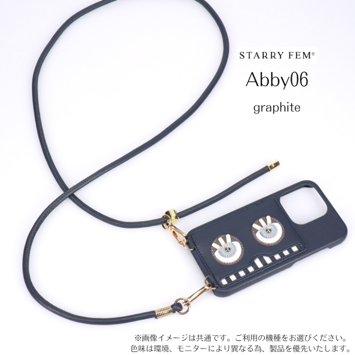 【国内発送】STARRY FEM Abby ストラップ iPhone15Proケース 国内発送】STARRY FEM Abby ストラップ iPhone15Proケース