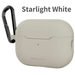 MagEasy SKIN AirPodsPro 2 1㋤p TPU P[X NA  jAXJ[ Jrit CX[d ϏՌ Jo[ Ռ z  킢 GA[|bYv ۂ }O