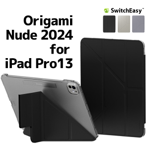 SwitchEasy Origami Nude 2024 iPad Pro 13 (2024) Ή P[X Jo[ Apple 蒠^ X^h ی X ^ubgP[X X[uP[X@[ y  Ȃ߂炩 킢  ACpbh 