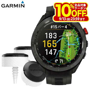 Garmin �K�[�~�� Approach �A�v���[�` S70 47mm �G�X70 47�~�� Black CT10 3�Z���T�[�p�b�N �o���h�� 010-02746-23