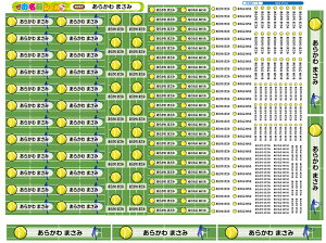 3点セット アイロンシール&お名前シール&算数セット用お名前シール!全部で1063枚! 送料無料 名前シール お名前シール おなまえシール 防水 耐水 入学 入園 卒園 ラミネート 算数セット