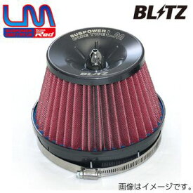 送料無料（一部離島除く） BLITZ ブリッツ サス パワー LM-RED エアクリーナー スバル フォレスター SK5 59274