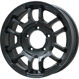 【取付対象】195/80R15 スタッドレスタイヤ ホイール4本セット ジムニーシエラ用 GRIPMAX アイスX SUV BSW ブラックサイドウォール(限定) BIGWAY B-LUGNAS FRD 15インチ(送料無料)