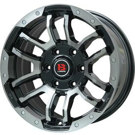 【取付対象】275/70R17 夏タイヤ ホイール4本セット (6/139車用) YOKOHAMA ジオランダー X-AT G016 ビッグウエイ B-LUGNAS FRD(ブラックポリッシュ/ブラッククリア) 17インチ【送料無料】