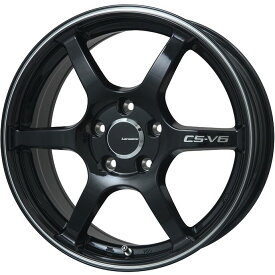 【取付対象】205/50R17 夏タイヤ ホイール4本セット NEOLIN ネオスポーツ(限定) (5/100車用) LEHRMEISTER CS-V6(グロスブラック/ラインポリッシュ) 17インチ【送料無料】