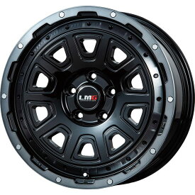 【取付対象】265/70R17 スタッドレスタイヤ ホイール4本セット 輸入車用 ラングラー BRIDGESTONE ブリザック DM-V3 DMV3 LEHRMEISTER LMG DS-10 ブラック/ブラッククリアリム 17インチ【送料無料】