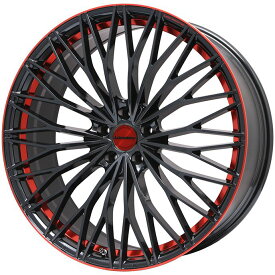 【新品国産5穴114.3車】 夏タイヤ ホイール4本セット 245/30R22 コンチネンタル コンチ マックスコンタクトMC6(限定) レアマイスター ティニャネロ(パールブラック/レッドクリア) 22インチ(送料無料)