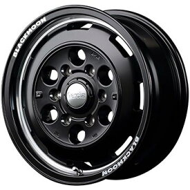 【取付対象】265/70R16 スタッドレスタイヤ ホイール4本セット BRIDGESTONE ブリザック DM-V3 DMV3 (6/139車用) MID ガルシア シスコ ブラックムーンエディション 16インチ【送料無料】