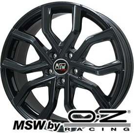 【取付対象】275/45R20 スタッドレスタイヤ ホイール4本セット 輸入車用 カイエン DUNLOP ウインターマックス SJ8+ MSW by OZ Racing MSW 41(グロスブラック) 20インチ【送料無料】