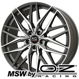 【取付対象】235/35R19 夏タイヤ ホイール4本セット MILEVER スポーツマクロ MA349（限定） (5/114車用) MSW by OZ Racing MSW 50(マットガンメタポリッシュ) 19インチ(送料無料)