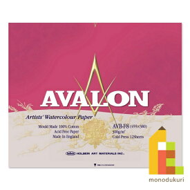 ホルベイン アヴァロン水彩紙 ブロック 300g 中目 AVB-F8