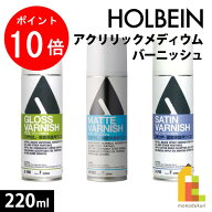 【10/1 10:00〜11/1 9:59限定！エントリーでポイント10倍】ホルベイン アクリリックメディウム バーニッ…
