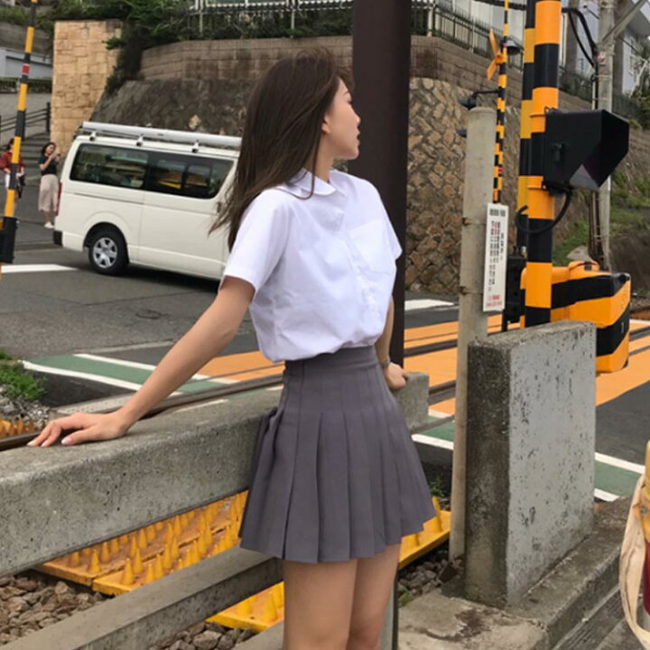 楽天市場 スクールスカート 無地 プリーツスカート スカート レディース 制服 Jk制服 ミニ スカート Aライン スカート フレアスカート スクール 学生服 高校生 学生 中学 プリーツ スクール スカート 学校 制服 女子高生 コスプレ 制服スカート 女子中高生 送料無料 Asahi