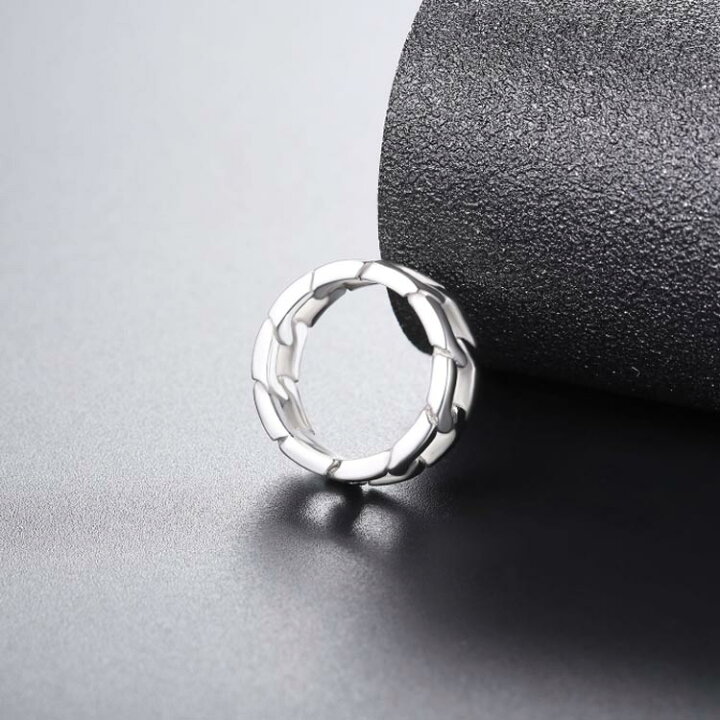 楽天市場 リング メンズリング 指輪 メンズ 男性 チェーン アクセサリー ファッションリング ファッション小物 カッコイ プレゼント お洒落 シンプル 送料無料 Asahi