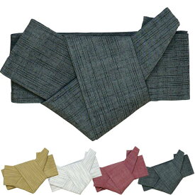 軽装帯 角帯 貝ノ口 男物 （o伏9291-94） ワンタッチ つくり帯 付け帯 仕立て上 着物 作り帯 取寄せ商品