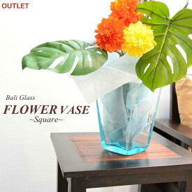 楽天市場 バリガラス フラワーベースの通販