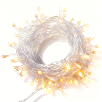 ①【新品】シャンパンゴールド イルミネーション LED 2芯 50ｍ 1500球 電球色 屋外使用可 880068-2.jpg