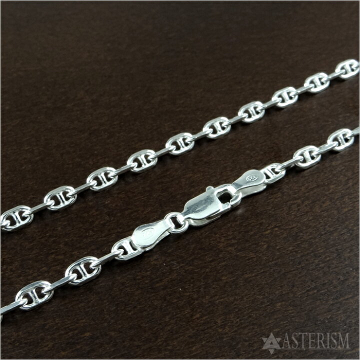 楽天市場】シルバー925 「アンカーマリン チェーン」4.5mm×50cm SILVER 