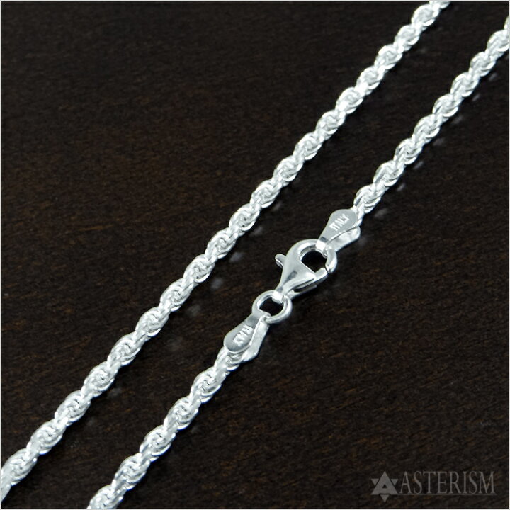 楽天市場】シルバー925 「フレンチカット チェーン」2.4mm×55cm SILVER 