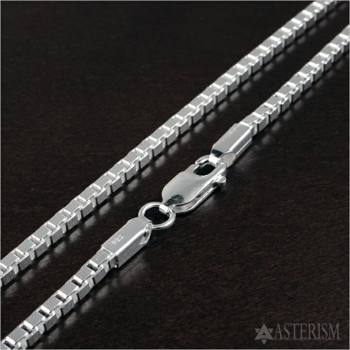 楽天市場】シルバー925 「ベネチアン チェーン」2.7mm×45cm SILVER 925 