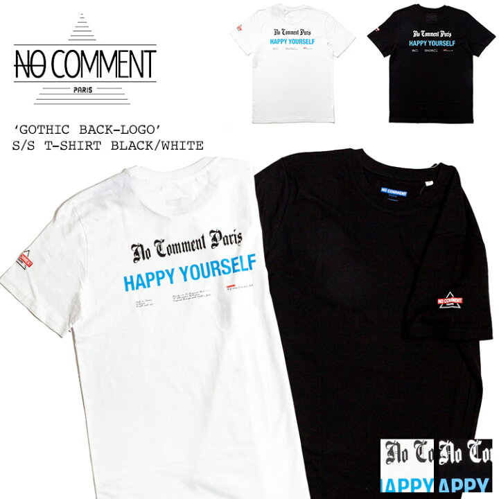楽天市場】[22春夏新作]ノーコメントパリ Tシャツ ブルーライン メンズ 